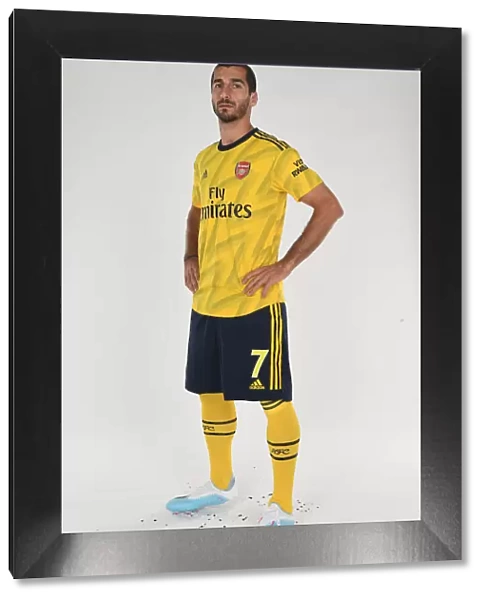 Arsenal FC: Henrikh Mkhitaryan at 2019-20 Team Photocall