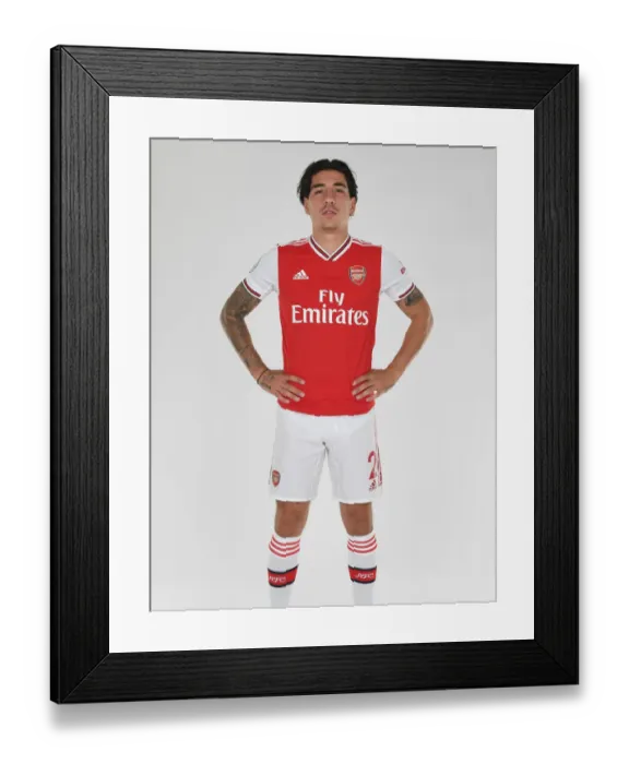 Framed Print : Arsenal's Hector Bellerin at 2019-20 Pre-Season Training