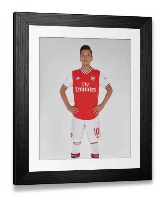 Framed Print : Arsenal FC: Mesut Ozil at 2019-20 Pre-Season Photocall Framed Print : Arsenal FC: Mesut Ozil at 2019-20 Pre-Season Photocall