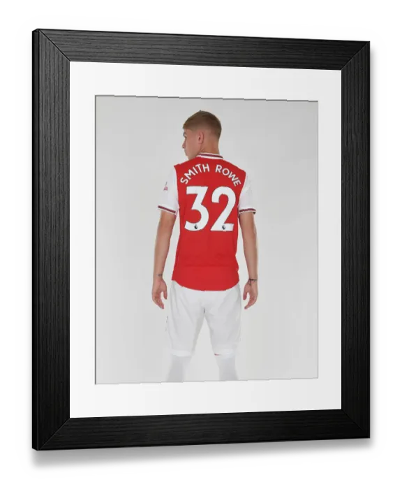 Framed Print : Emile Smith Rowe at Arsenal's 2019-2020 Pre-Season Training