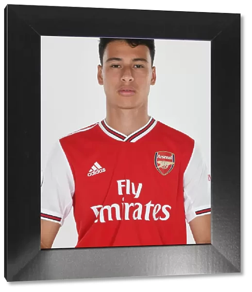 Arsenal's Gabriel Martinelli Poses at 2019-2020 Pre-Season Photocall