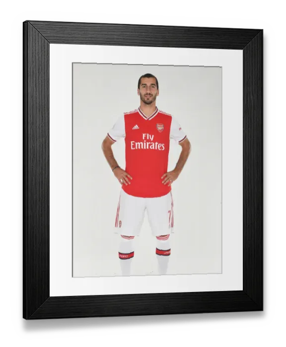 Framed Print : Arsenal's Mkhitaryan at 2019-20 Pre-Season Training