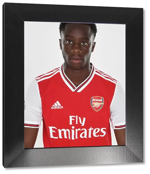 Arsenal's Newcomer James Olayinka Kicks Off 2019-2020 Season at London Colney Photocall