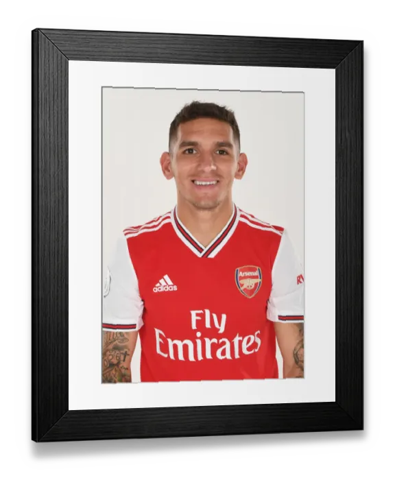 Framed Print : Arsenal FC: Lucas Torreira at 2019-20 Pre-Season Training Framed Print : Arsenal FC: Lucas Torreira at 2019-20 Pre-Season Training