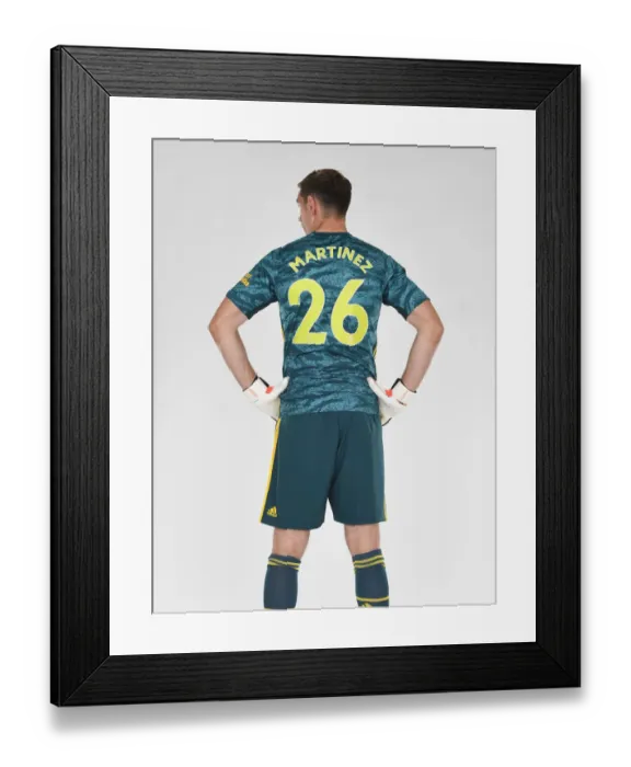 Framed Print : Arsenal's Emiliano Martinez Gears Up for 2019-20 Season at Training Framed Print : Arsenal's Emiliano Martinez Gears Up for 2019-20 Season at Training