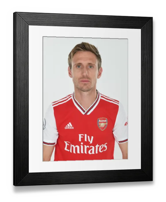Framed Print : Arsenal Football Club: Nacho Monreal at Pre-Season Training Framed Print : Arsenal Football Club: Nacho Monreal at Pre-Season Training