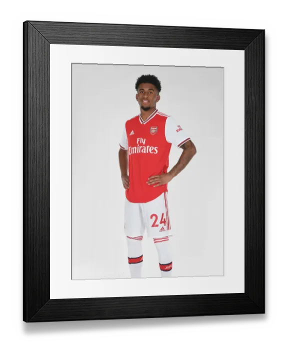 Framed Print : Arsenal's Reiss Nelson at 2019-2020 Pre-Season Training Framed Print : Arsenal's Reiss Nelson at 2019-2020 Pre-Season Training