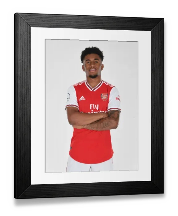 Framed Print : Reiss Nelson: Arsenal Winger's Determination Ahead of 2019-20 Season Framed Print : Reiss Nelson: Arsenal Winger's Determination Ahead of 2019-20 Season