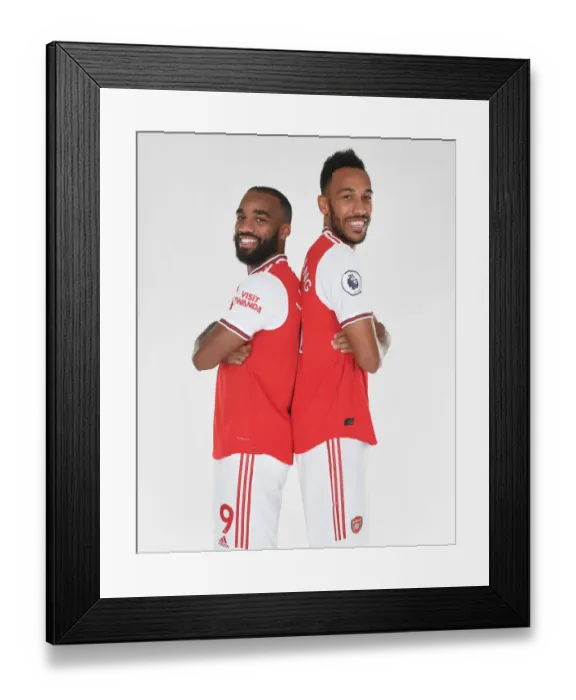 Framed Print : Arsenal's Lacazette and Aubameyang Unite at Arsenal's 2019-2020 Pre-Season Training Framed Print : Arsenal's Lacazette and Aubameyang Unite at Arsenal's 2019-2020 Pre-Season Training