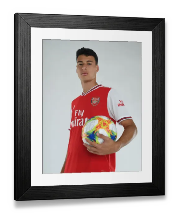Framed Print : Arsenal's Gabriel Martinelli at 2019-2020 Team Photocall Framed Print : Arsenal's Gabriel Martinelli at 2019-2020 Team Photocall