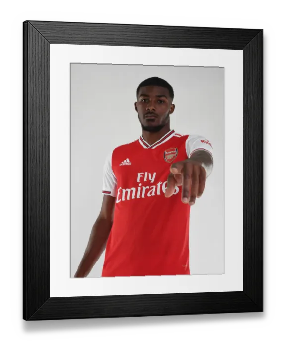 Framed Print : Arsenal FC: Ainsley Maitland-Niles at Pre-Season Training (2019-20) Framed Print : Arsenal FC: Ainsley Maitland-Niles at Pre-Season Training (2019-20)