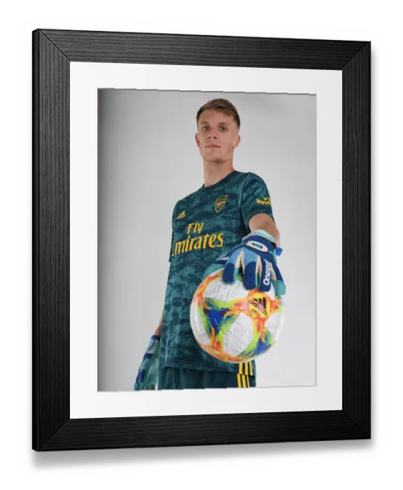 Framed Print : Arsenal FC: Training Camp - Matt Macey in Focus, 2019