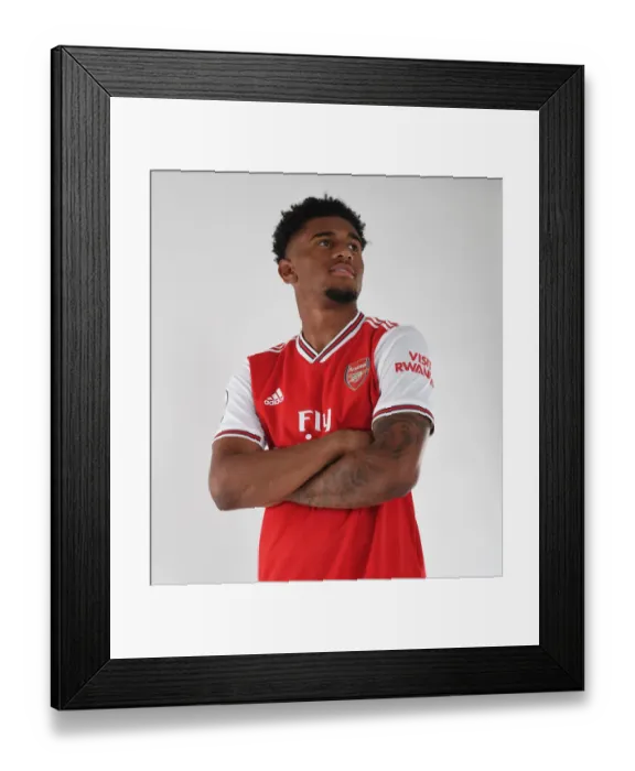 Framed Print : Arsenal's Reiss Nelson at 2019-2020 Pre-Season Photoshoot Framed Print : Arsenal's Reiss Nelson at 2019-2020 Pre-Season Photoshoot