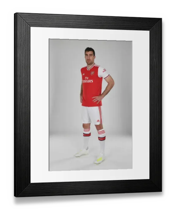 Framed Print : Sokratis of Arsenal. Arsenal Training Ground