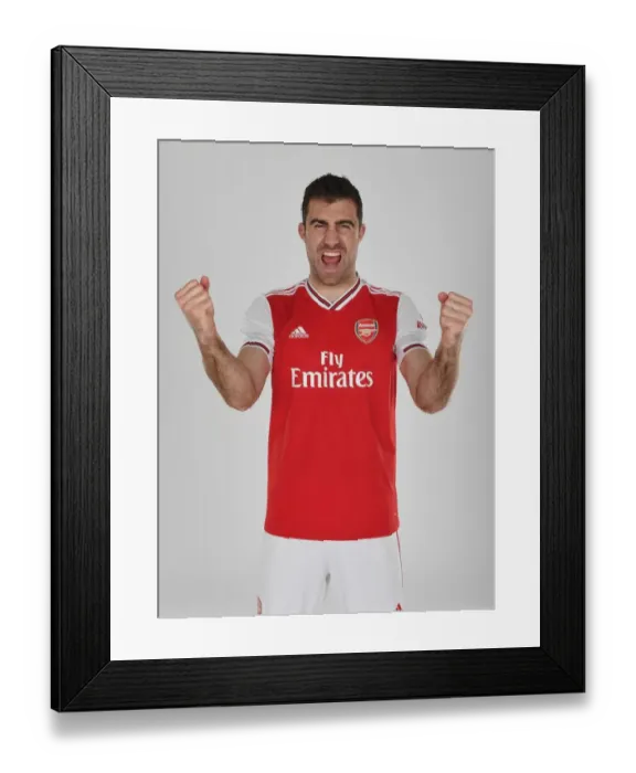 Framed Print : Sokratis of Arsenal. Arsenal Training Ground Framed Print : Sokratis of Arsenal. Arsenal Training Ground
