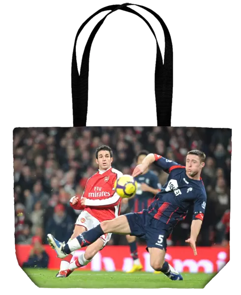 Cesc Fabregas (Arsenal) Gary Cahill (Bolton). Arsenal 4: 2 Bolton Wanderers