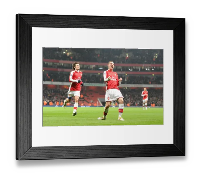 Framed Print : Thomas Vermaelen and Tomas Rosicky: Arsenal's Unforgettable Goal Celebration vs. Bolton Wanderers (4-2), 2010 Framed Print : Thomas Vermaelen and Tomas Rosicky: Arsenal's Unforgettable Goal Celebration vs. Bolton Wanderers (4-2), 2010