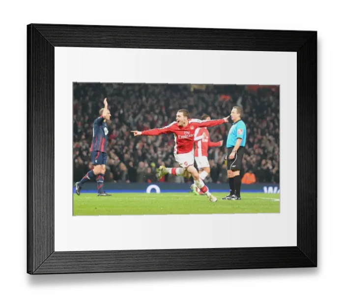 Framed Print : Thomas Vermaelen's Goal: Arsenal's 3rd against Bolton Wanderers (4-2), Emirates Stadium, 2010 Framed Print : Thomas Vermaelen's Goal: Arsenal's 3rd against Bolton Wanderers (4-2), Emirates Stadium, 2010