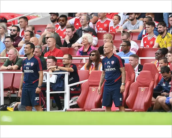 Arsenal FC: Juan Carlos Carcedo and Freddie Ljungberg - Assistants at the Helm during Arsenal v Burnley (2019-20)
