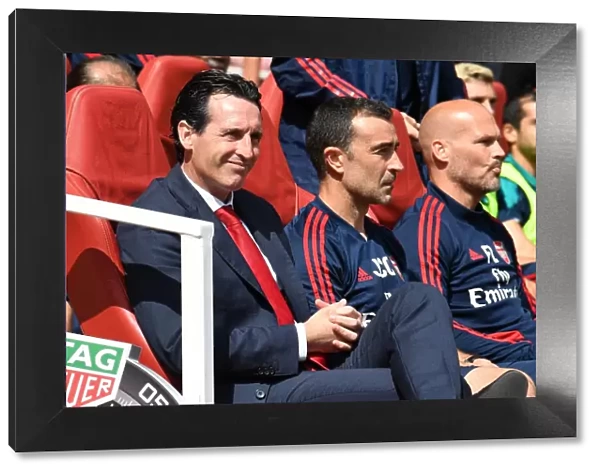 Unai Emery: Arsenal FC vs Burnley FC, Premier League 2019-20 - Emirates Stadium