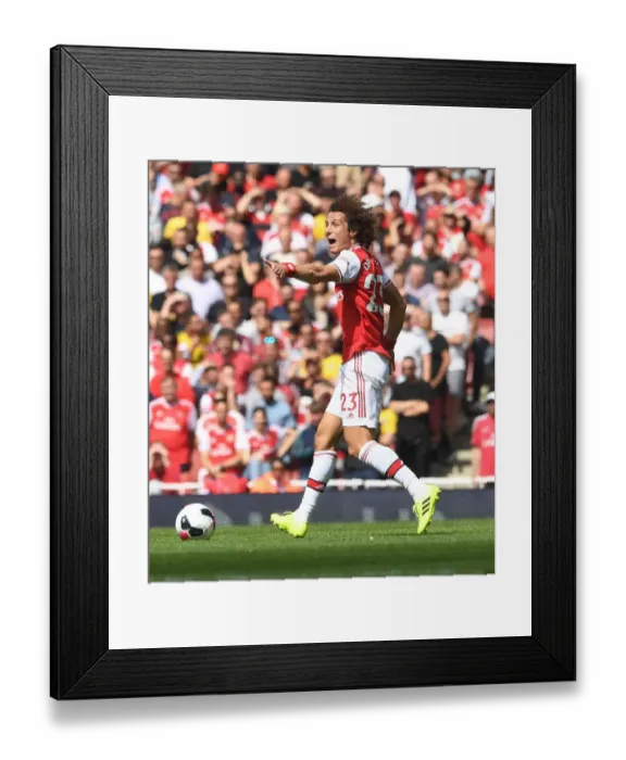 Framed Print : David Luiz in Action: Arsenal vs. Burnley, 2019-20 Premier League Framed Print : David Luiz in Action: Arsenal vs. Burnley, 2019-20 Premier League