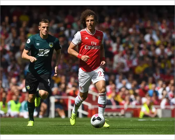 Arsenal's David Luiz in Action: Premier League Clash Against Burnley, 2019-20