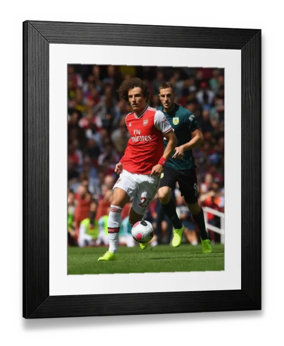 Framed Print : David Luiz in Action: Arsenal vs Burnley, 2019-20 Premier League Framed Print : David Luiz in Action: Arsenal vs Burnley, 2019-20 Premier League