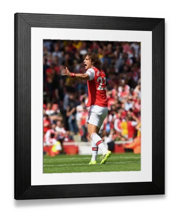 Framed Print : David Luiz in Action: Arsenal vs. Burnley (2019-20 Premier League) Framed Print : David Luiz in Action: Arsenal vs. Burnley (2019-20 Premier League)