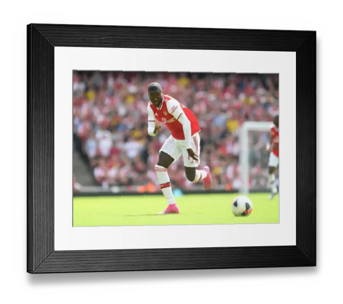 Framed Print : Arsenal's Nicolas Pepe in Action: Premier League Clash against Burnley, 2019-20 Framed Print : Arsenal's Nicolas Pepe in Action: Premier League Clash against Burnley, 2019-20