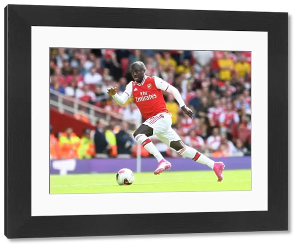 Arsenal's Nicolas Pepe in Action: Premier League Clash against Burnley, 2019-20