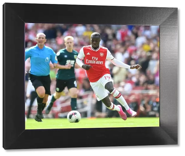 Arsenal's Nicolas Pepe in Action: Arsenal vs. Burnley, 2019-20 Premier League
