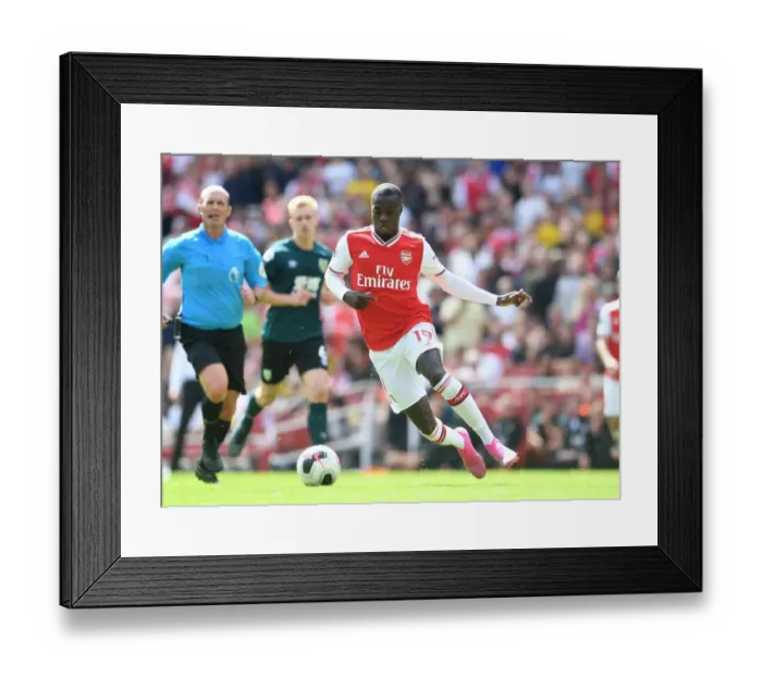 Framed Print : Arsenal's Nicolas Pepe in Action: Arsenal vs. Burnley, 2019-20 Premier League Framed Print : Arsenal's Nicolas Pepe in Action: Arsenal vs. Burnley, 2019-20 Premier League