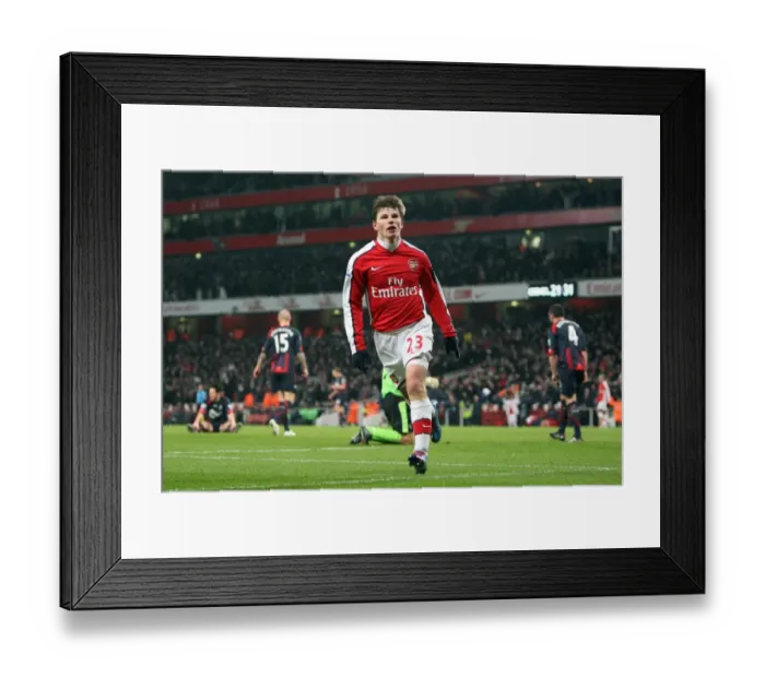 Framed Print : Arshavin's Brace: Arsenal's 4-2 Victory Over Bolton Wanderers in the Premier League Framed Print : Arshavin's Brace: Arsenal's 4-2 Victory Over Bolton Wanderers in the Premier League