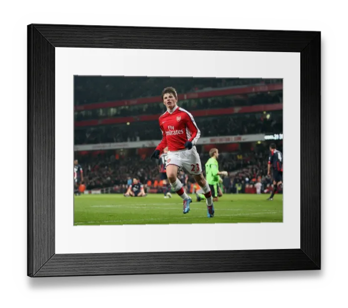 Framed Print : Arshavin's Stunner: Arsenal's 4-2 Victory Over Bolton Wanderers