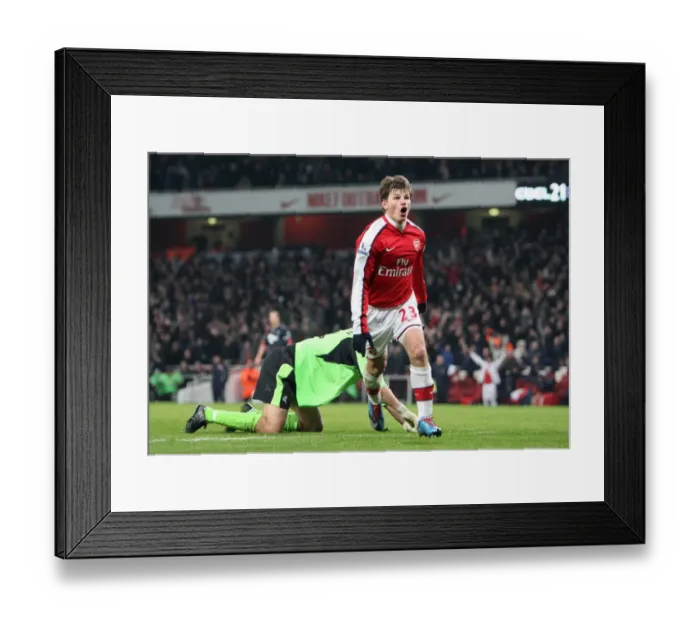Framed Print : Arsenal's Triumph: 4-2 Victory Over Bolton Wanderers in Barclays Premier League (2010) Framed Print : Arsenal's Triumph: 4-2 Victory Over Bolton Wanderers in Barclays Premier League (2010)