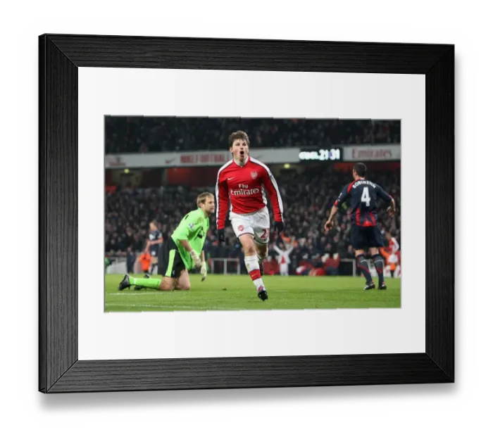 Framed Print : Arsenal's Triumph: 4-2 Victory Over Bolton Wanderers (2010) Framed Print : Arsenal's Triumph: 4-2 Victory Over Bolton Wanderers (2010)