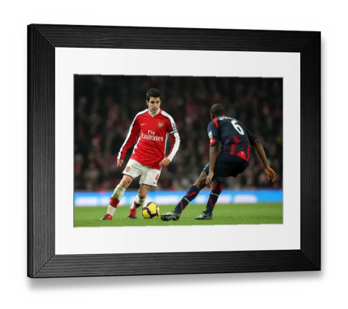 Framed Print : Cesc Fabregas vs. Fabrice Muamba: Arsenal's Victory Over Bolton Wanderers (4:2), Barclays Premier League, Emirates Stadium, 20 / 1 / 10 Framed Print : Cesc Fabregas vs. Fabrice Muamba: Arsenal's Victory Over Bolton Wanderers (4:2), Barclays Premier League, Emirates Stadium, 20 / 1 / 10