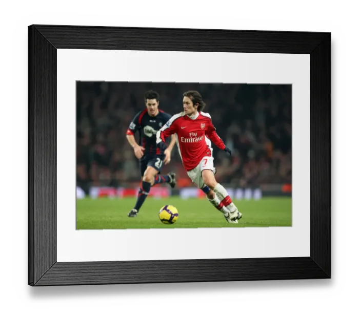 Framed Print : Tomas Rosicky Shines in Arsenal's 4-2 Victory over Bolton Wanderers (Barclays Premier League, Emirates Stadium, 20 / 1 / 10) Framed Print : Tomas Rosicky Shines in Arsenal's 4-2 Victory over Bolton Wanderers (Barclays Premier League, Emirates Stadium, 20 / 1 / 10)