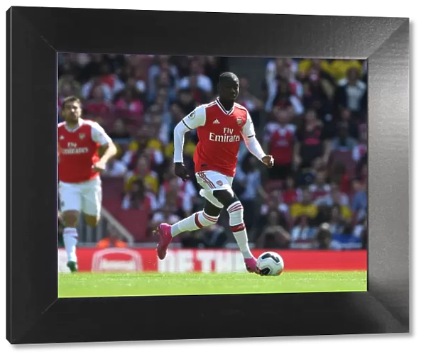Arsenal's Nicolas Pepe in Action: Arsenal vs Burnley, 2019-20 Premier League