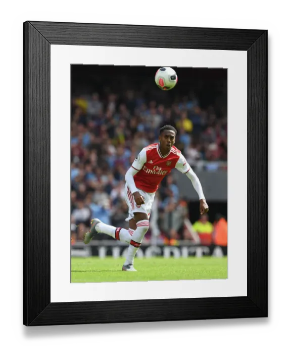Framed Print : Arsenal's Joe Willock Shines in Premier League Clash Against Burnley Framed Print : Arsenal's Joe Willock Shines in Premier League Clash Against Burnley