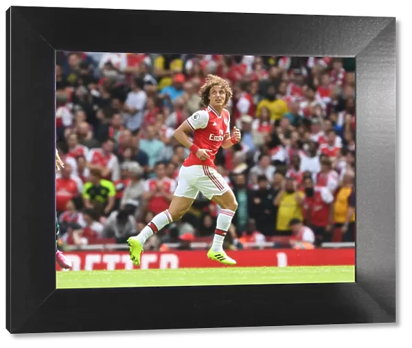 Arsenal's David Luiz in Action against Burnley, 2019-20 Premier League
