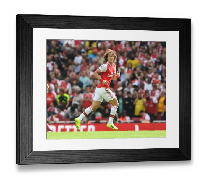 Framed Print : Arsenal's David Luiz in Action against Burnley, 2019-20 Premier League Framed Print : Arsenal's David Luiz in Action against Burnley, 2019-20 Premier League