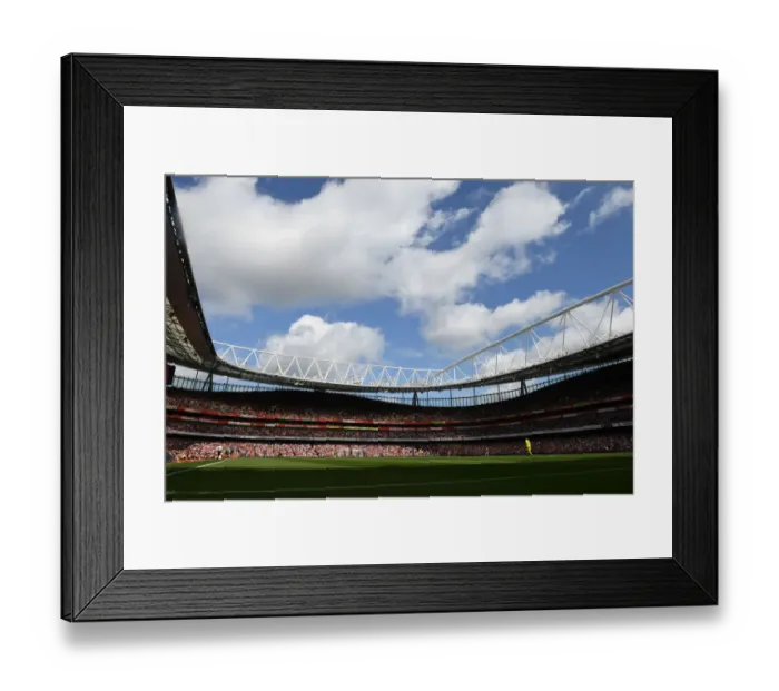 Framed Print : Arsenal vs Burnley: Premier League Clash at Emirates Stadium