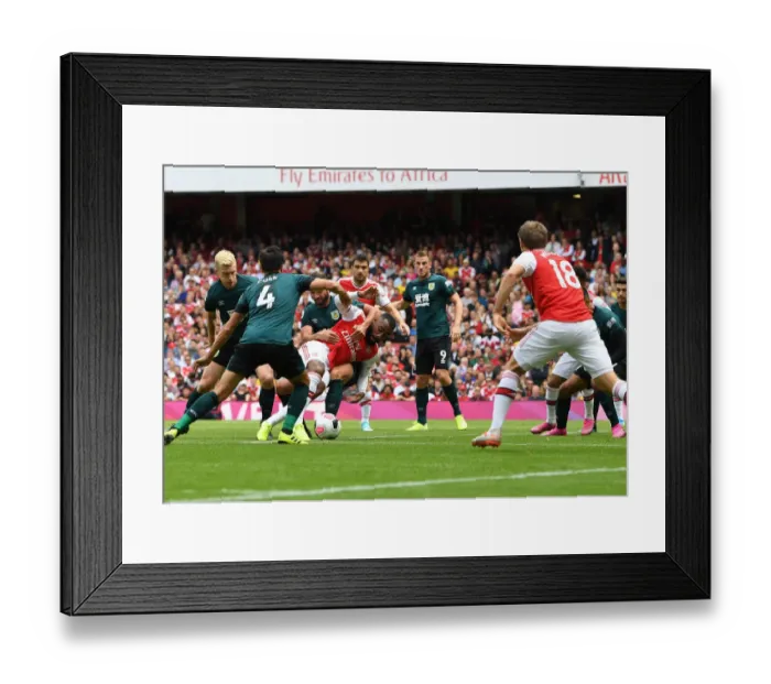 Framed Print : Arsenal's Alexis Lacazette Scores Thriller Against Burnley in 2019-20 Premier League Framed Print : Arsenal's Alexis Lacazette Scores Thriller Against Burnley in 2019-20 Premier League
