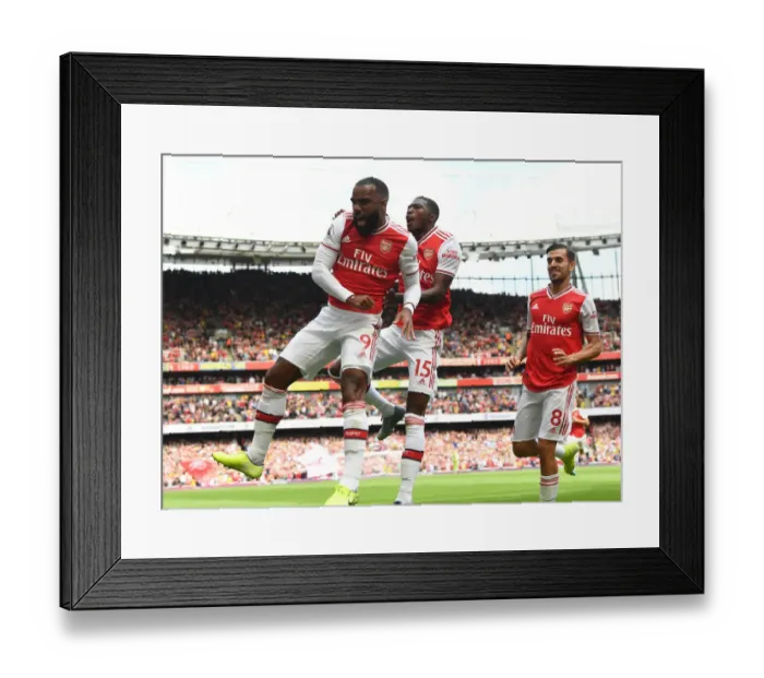 Framed Print : Alexis Lacazette's Thrilling Goal: Arsenal's Victory Against Burnley (2019-20) Framed Print : Alexis Lacazette's Thrilling Goal: Arsenal's Victory Against Burnley (2019-20)