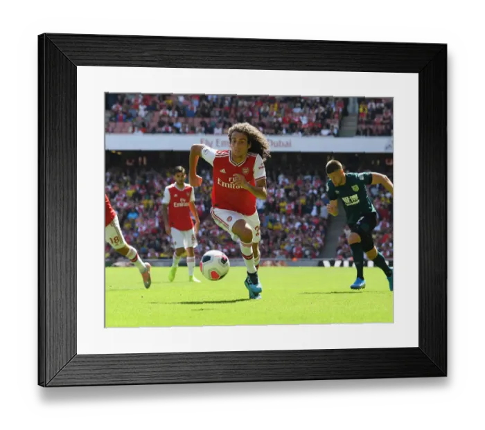 Framed Print : Arsenal's Guendouzi in Action against Burnley in 2019-20 Premier League Framed Print : Arsenal's Guendouzi in Action against Burnley in 2019-20 Premier League