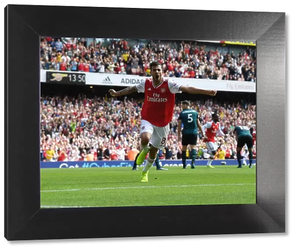 Dani Ceballos Scores and Celebrates His Second Stunner for Arsenal Against Burnley (2019-20 Premier League)