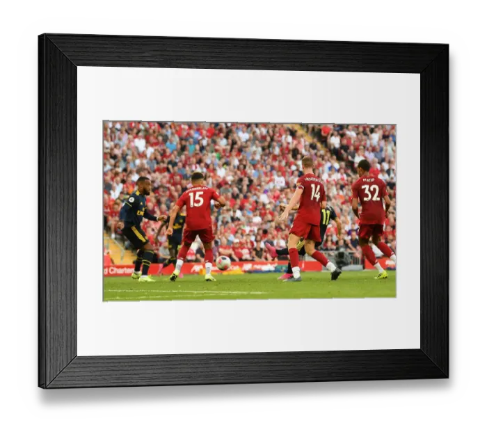 Framed Print : Torreira Scores the Winner: Liverpool vs. Arsenal, Premier League 2019-20 Framed Print : Torreira Scores the Winner: Liverpool vs. Arsenal, Premier League 2019-20
