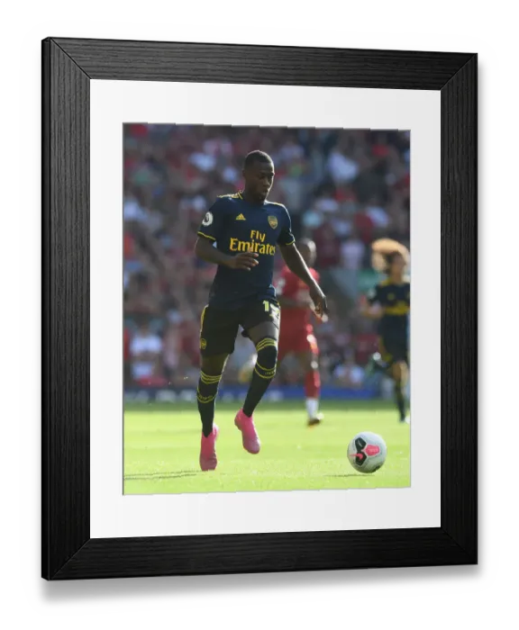Framed Print : Pepe vs. Liverpool: A Premier League Showdown