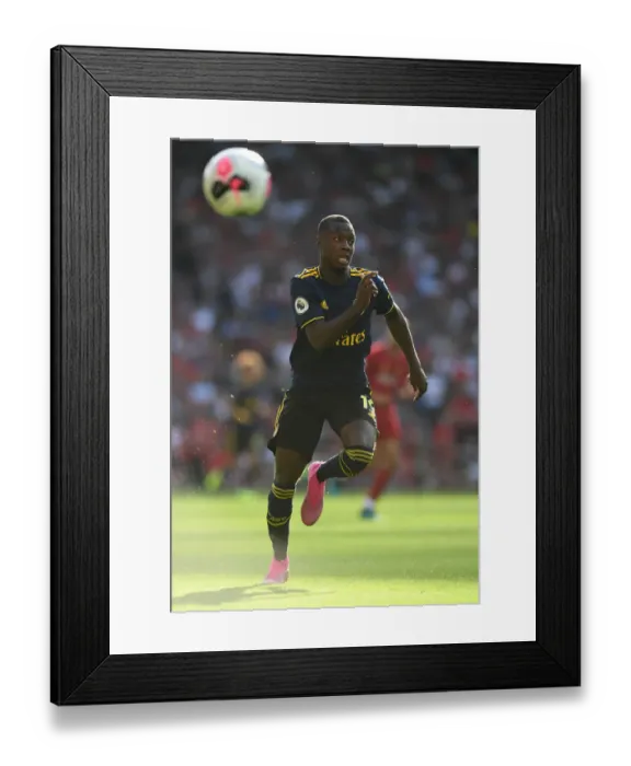 Framed Print : Pepe vs. Liverpool: A Premier League Showdown Framed Print : Pepe vs. Liverpool: A Premier League Showdown